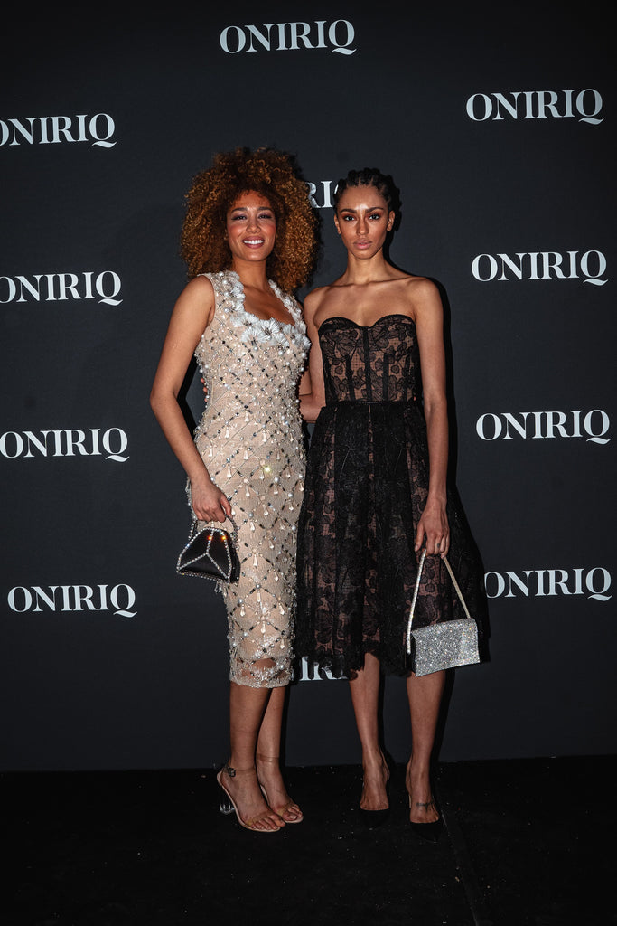 Thalie Paris Fahsion Show - Jade Chantelle and Karen Joigny with Cleo Mini Strass Black and Ava Black