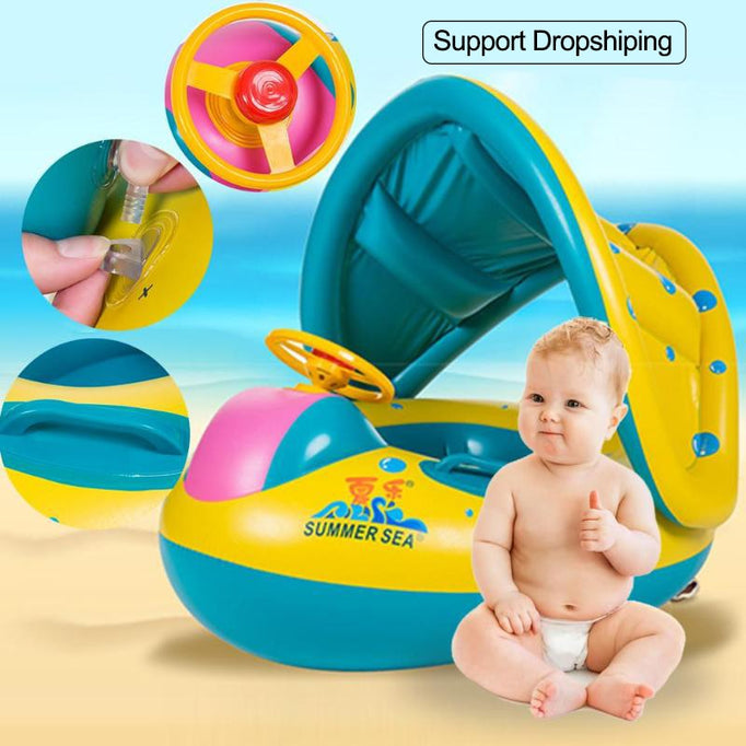 baby pool ring with seat