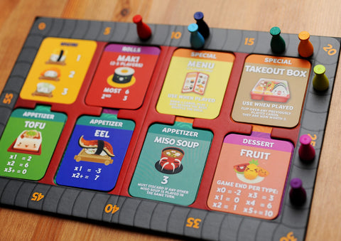 Sushi Go Party card game