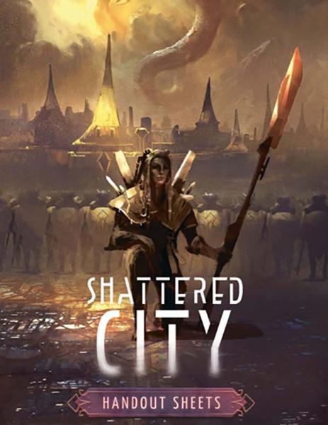 Shattered City RPG Handout Sheets -  UFO Press