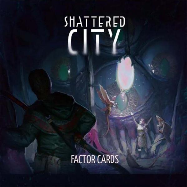 Shattered City RPG Factor Cards -  UFO Press