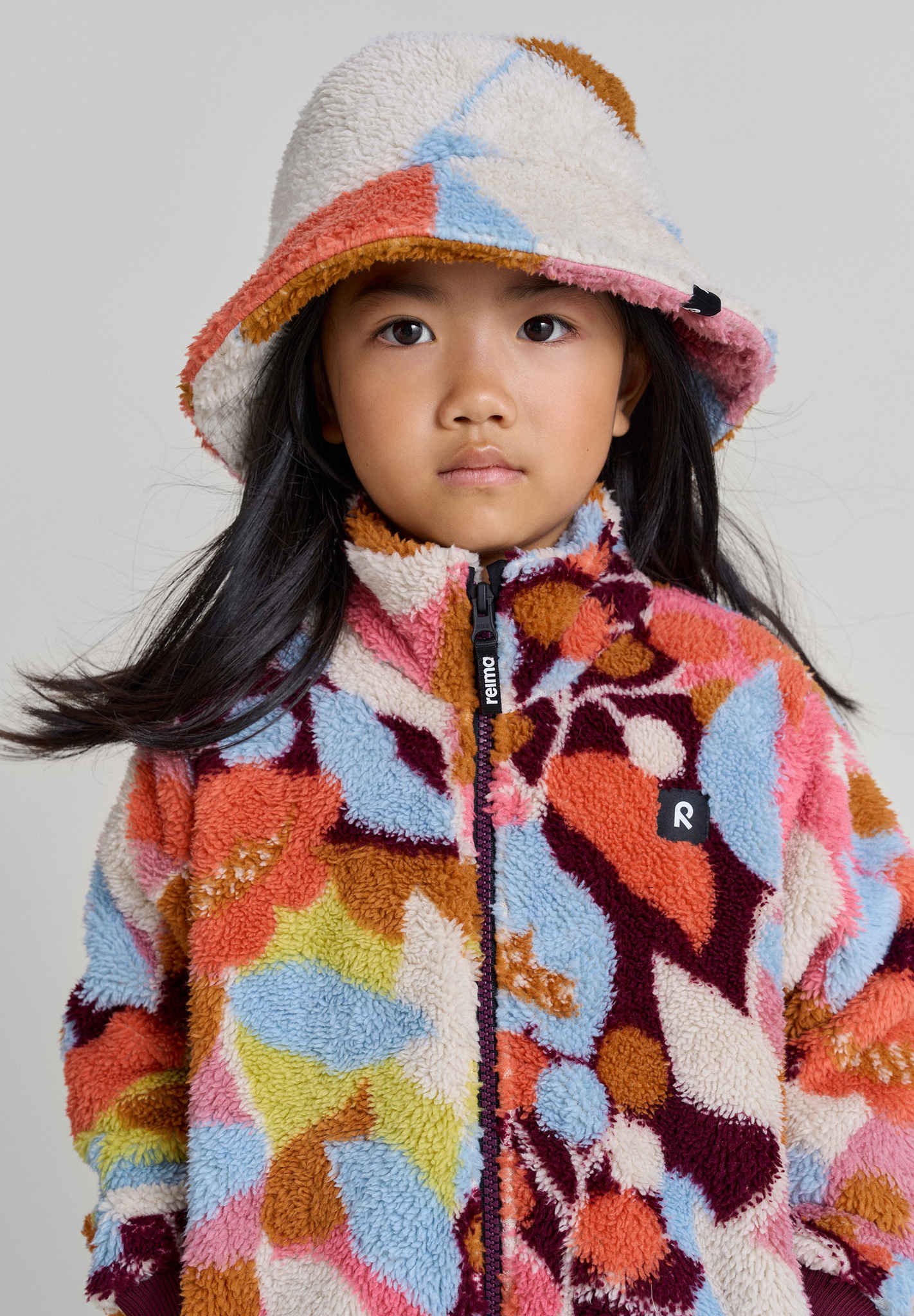 Reima Sherpa Fleece Jacket - Turkkinen Purple