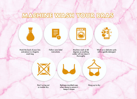 Bra Care Guide  How to Wash Bras – Brastop US