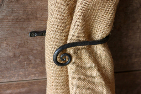 Curtain Tie Back - Reverse Scroll