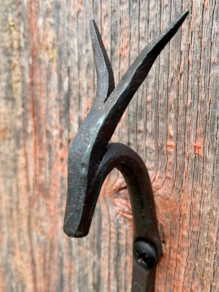 Forged Hand Towel Holder – Pike Lake Forge