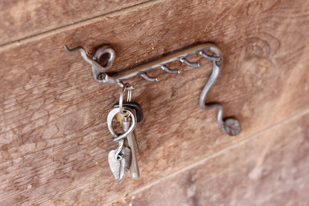 Wicks Forge Twisted Belt Loop Key Chain