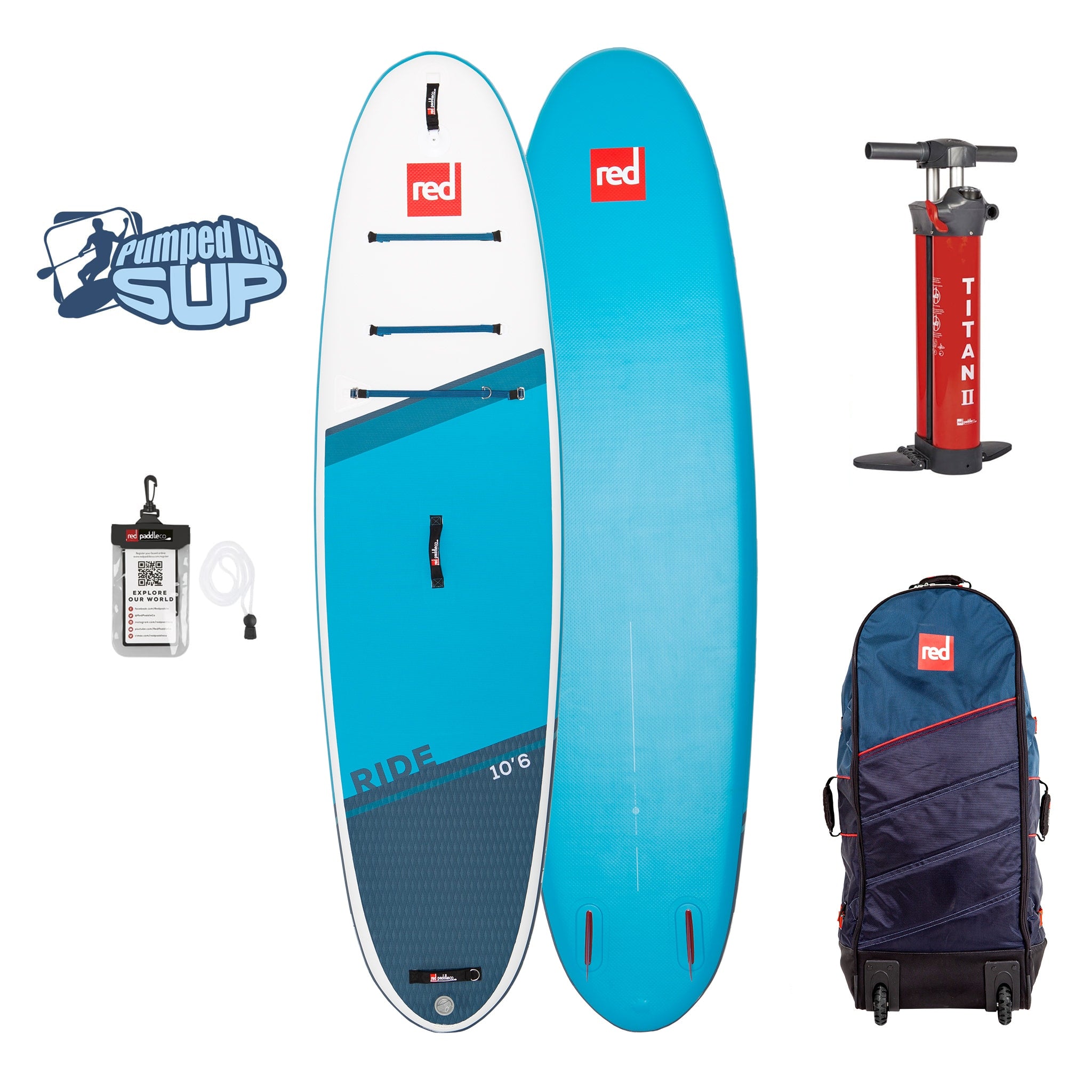 週間売れ筋 2022 RED PADDLE 9'8 RIDE MSL INFLATABLE BOARD PACKAGE