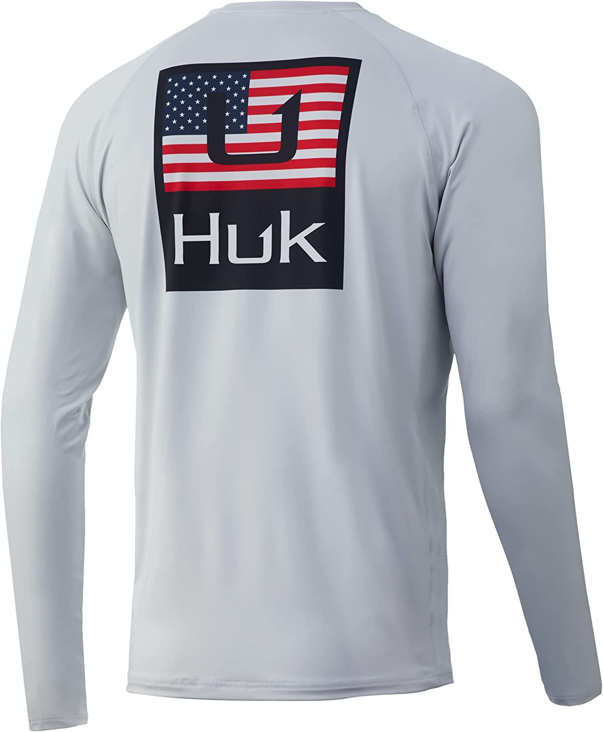 Huk Men's Pursuit Vented Long Sleeve 30 UPF Fishing Shirt, White, XX-Large  - Kayaking and Kayak Fishing Store