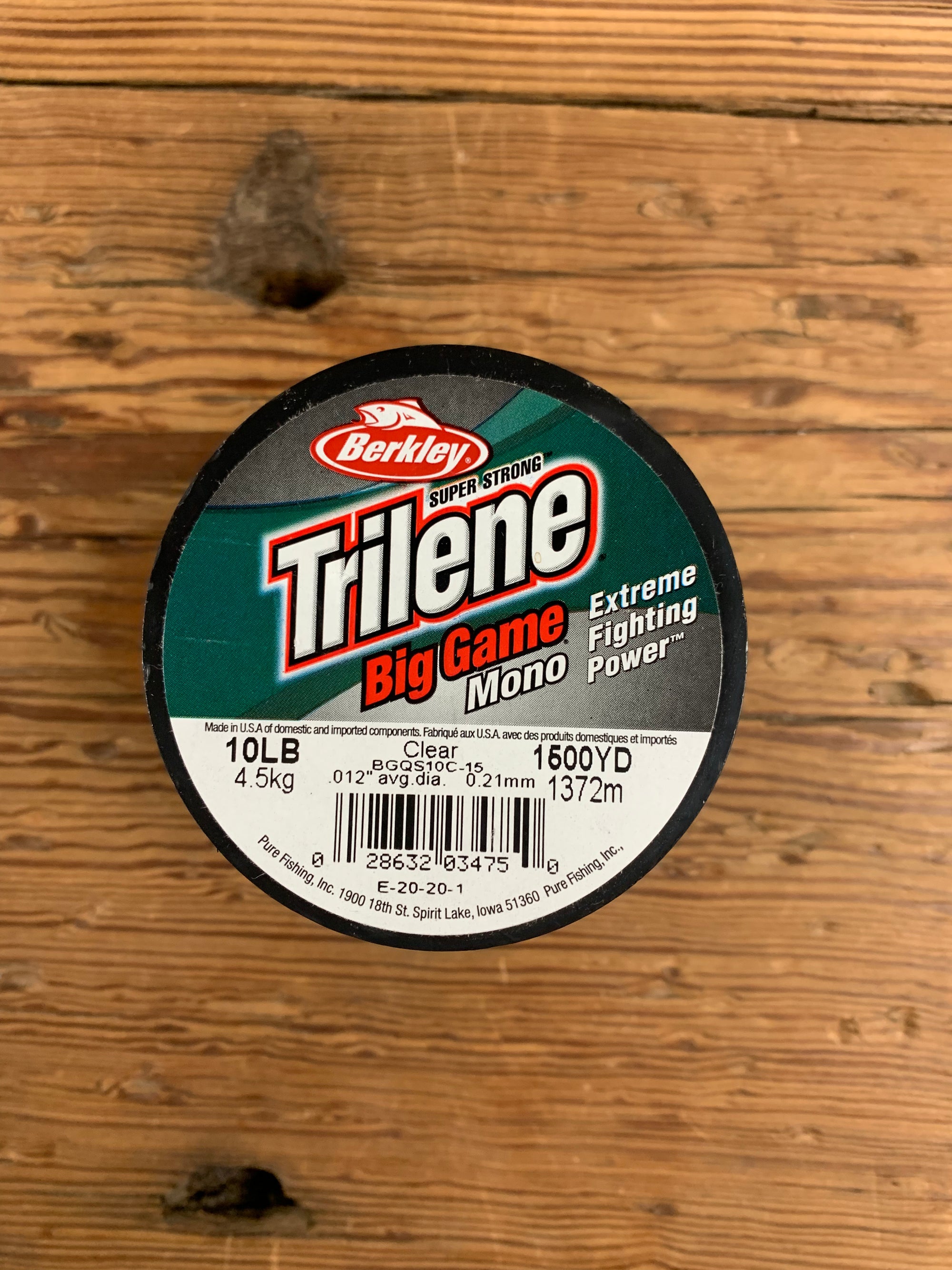 Berkley Trilene Big Game Line Clear 15lb