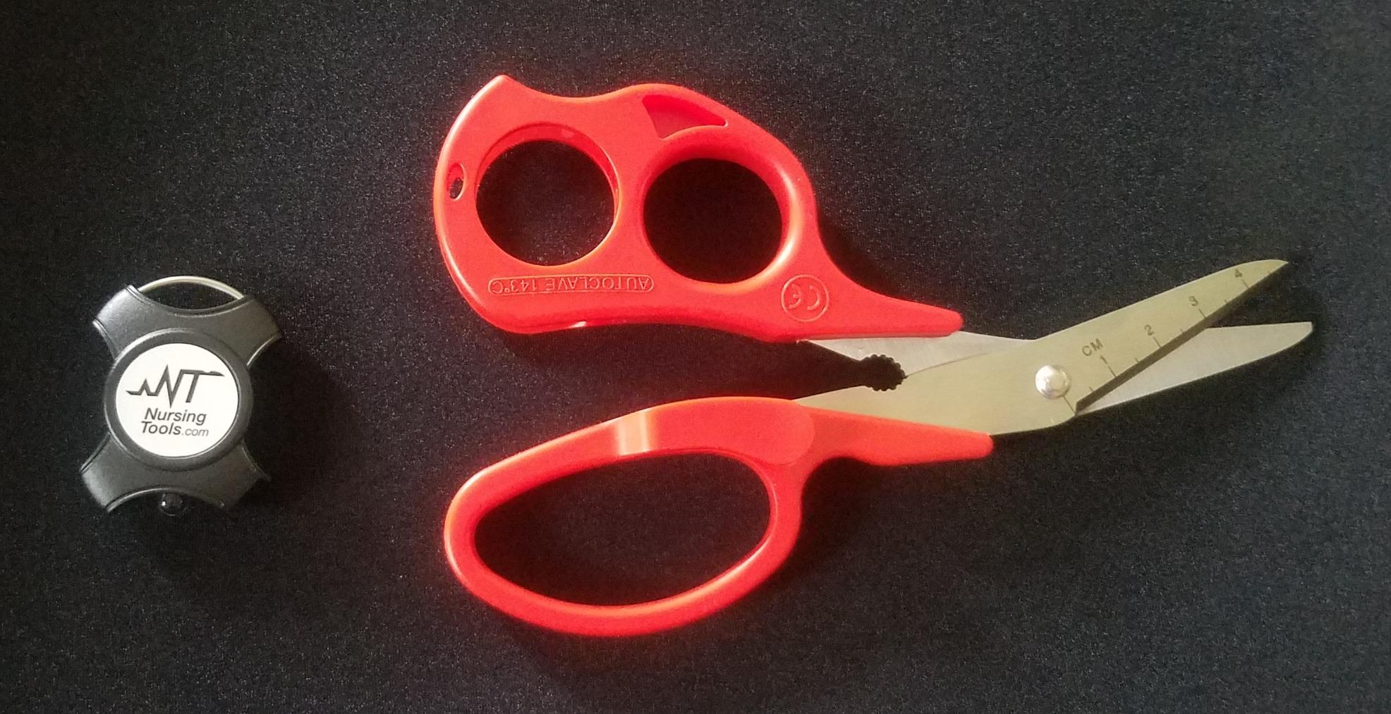 2-Pack Hummingbird 4-in-1 Medical Scissors - Compact Pocket Size