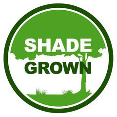Shade-grown certification logo.