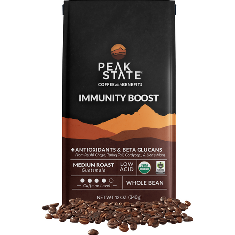 Peak State’s Immunity Boost coffee blend.