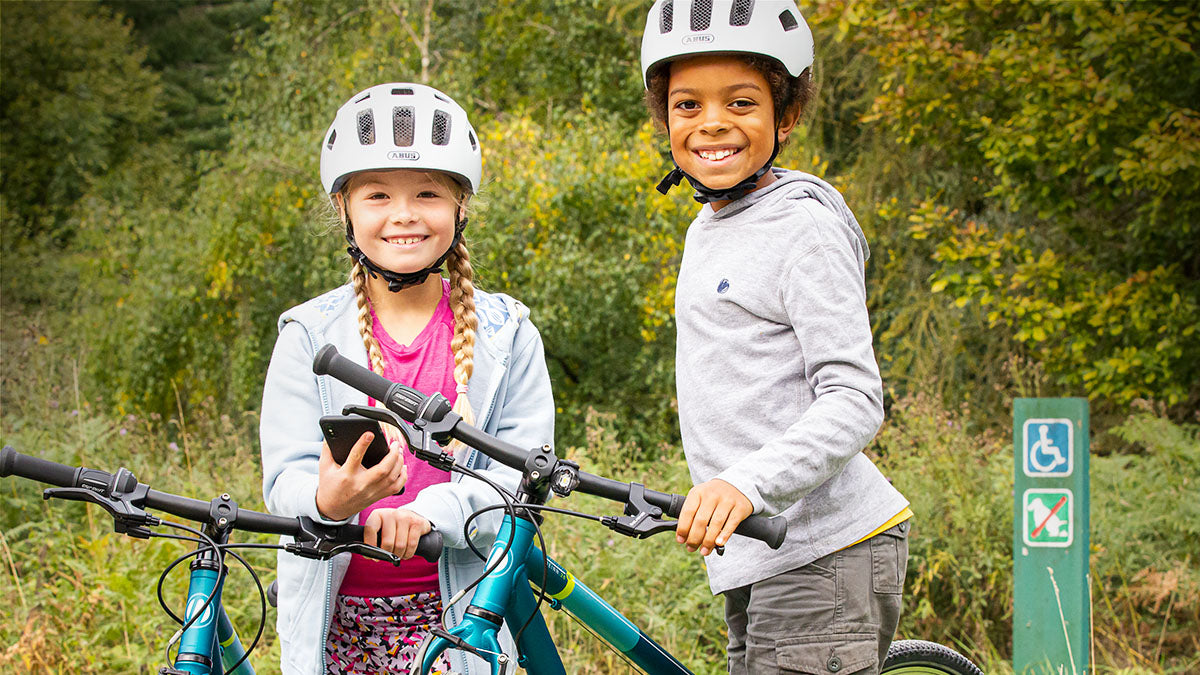 Family Geocaching by bike