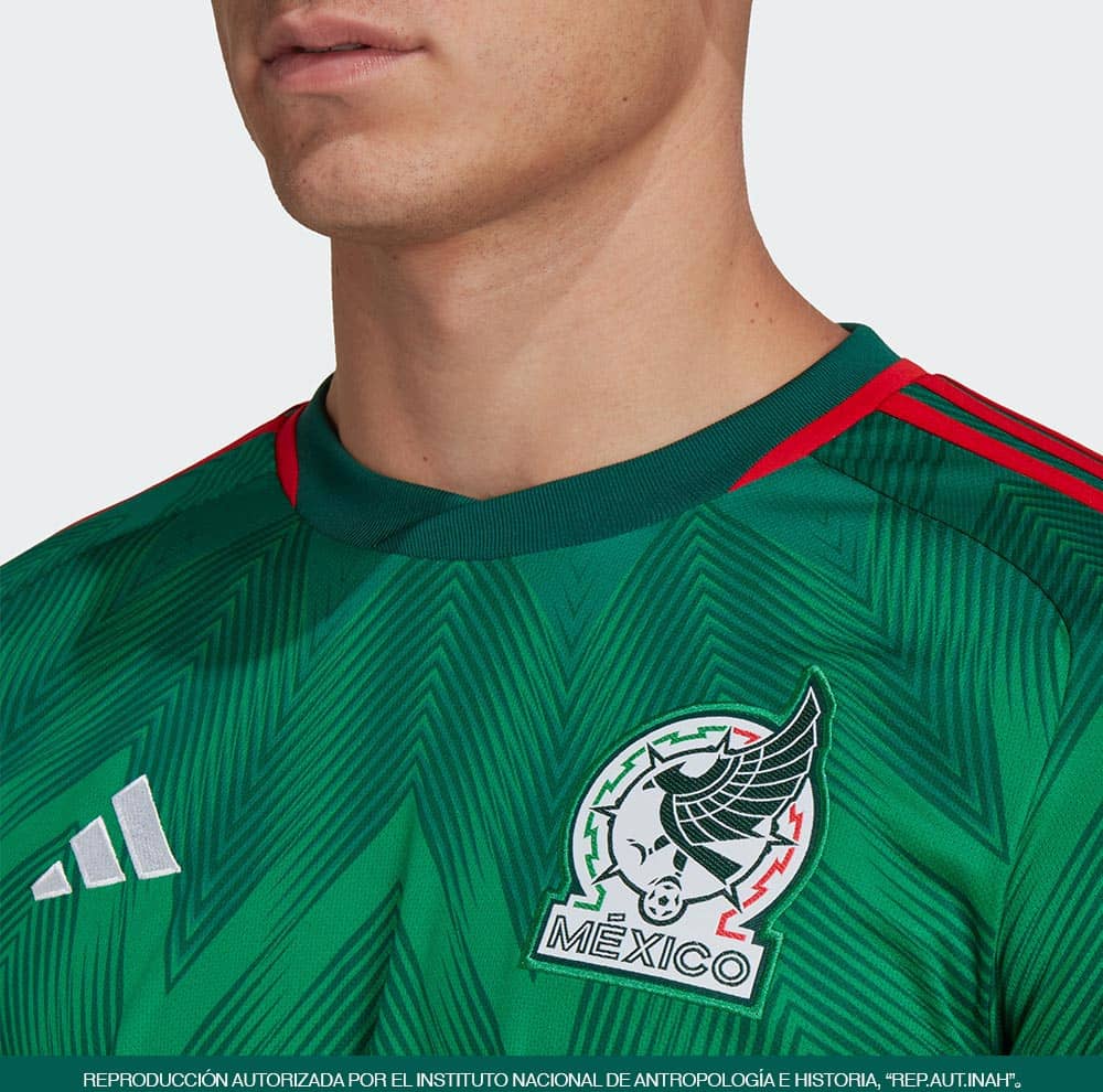 Jersey Mexicana Caballero Verde Adidas modelo –