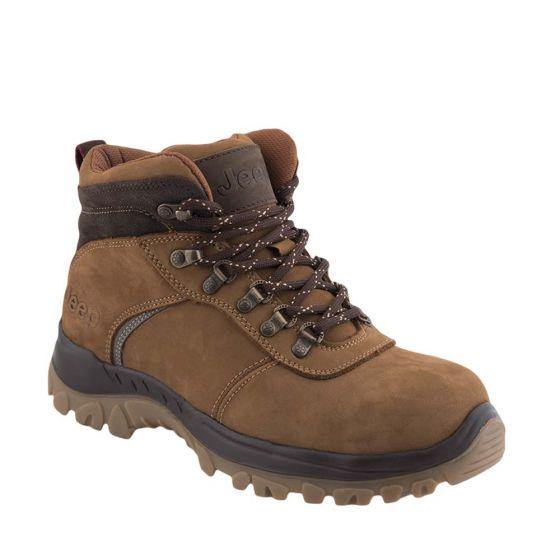 Botas Industriales de Seguridad Cafés Hombre Jeep 8000. $1745.79