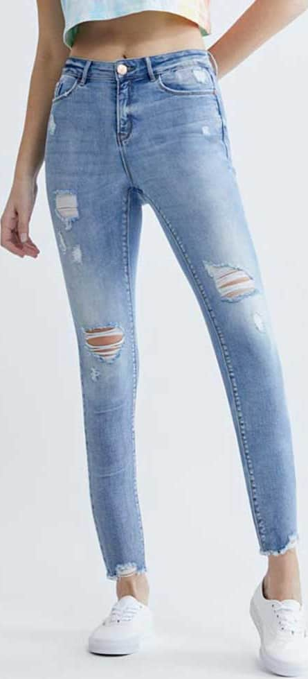 Casual gray lady jeans Atmosphere Dnm model 7731 – Conceptos