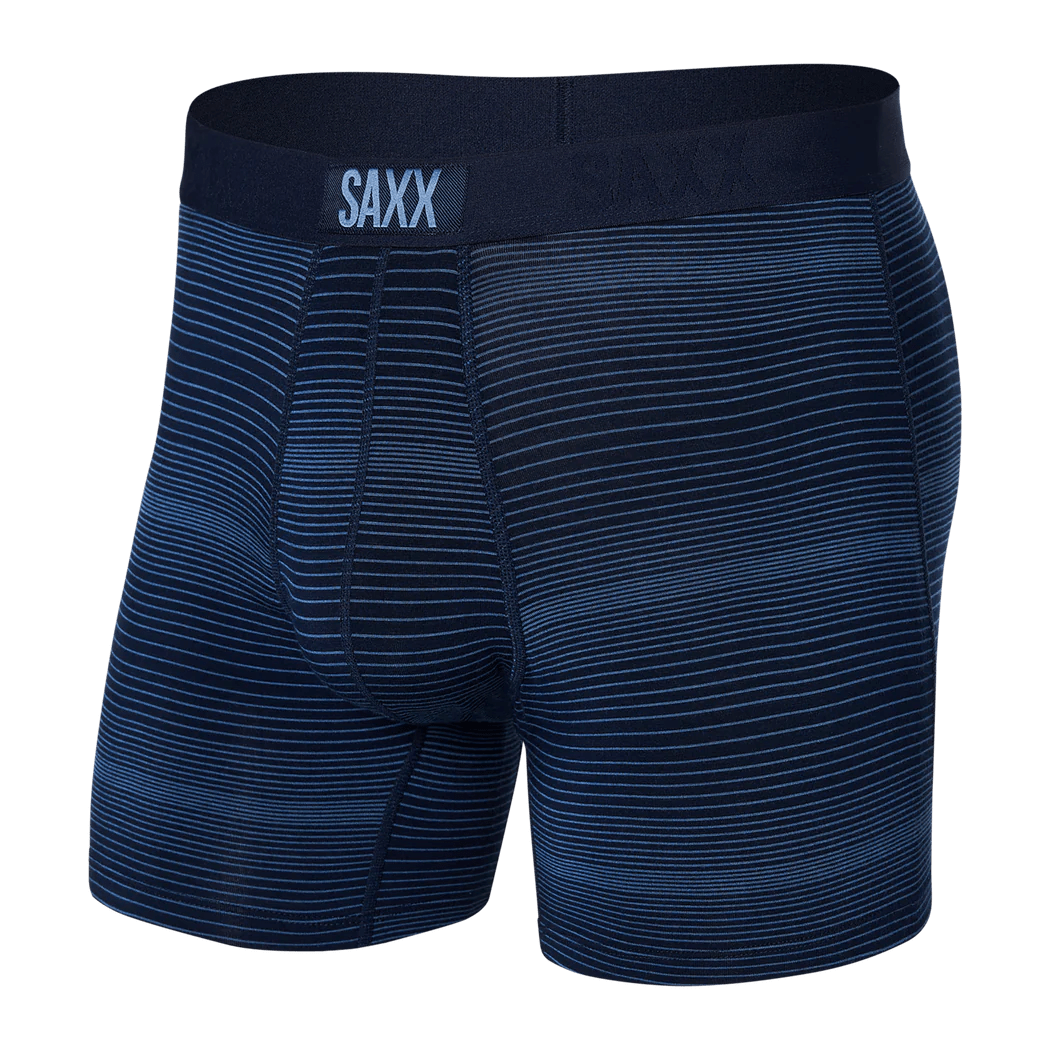 Saxx Ultra Boxer Brief-Coast Life Navy - Uplift Intimate Apparel