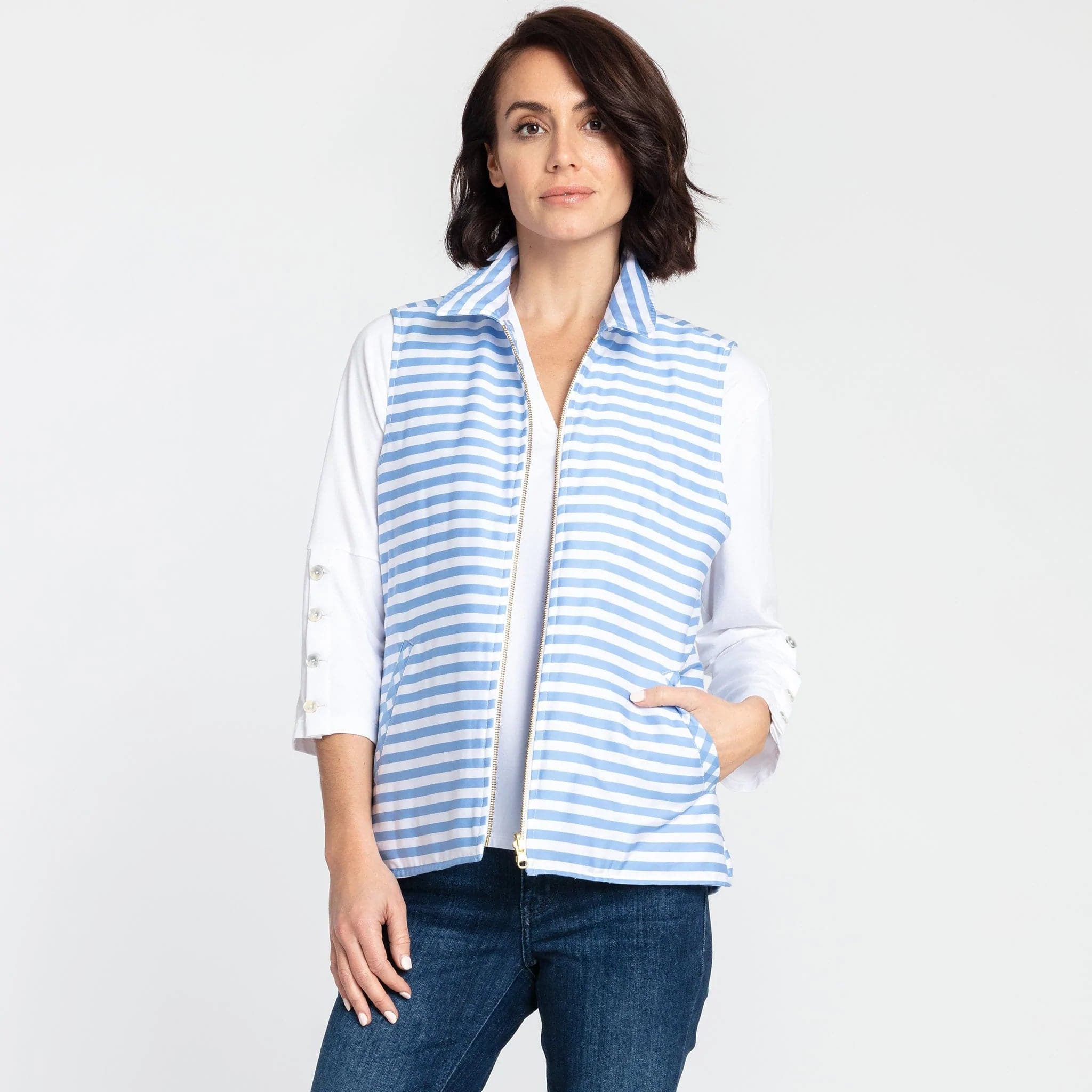 Lauren Reversible Dot Print to Solid Vest – McCulleys of Highlands &  Cashiers