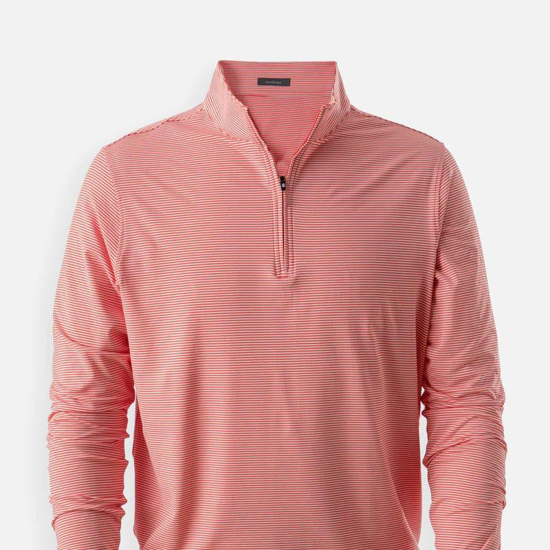 Eli Solid Performance Men's Quarter-Zip Pullover – turtleson