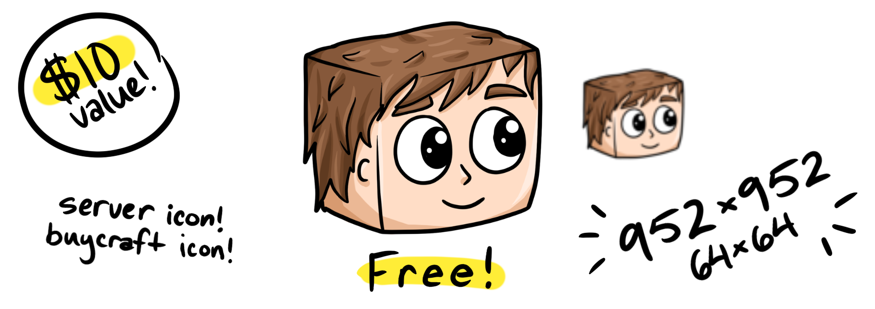 Free Buycraft Icons 64x64 Server Icon Readyartshop Minecraft Icon Art Shop