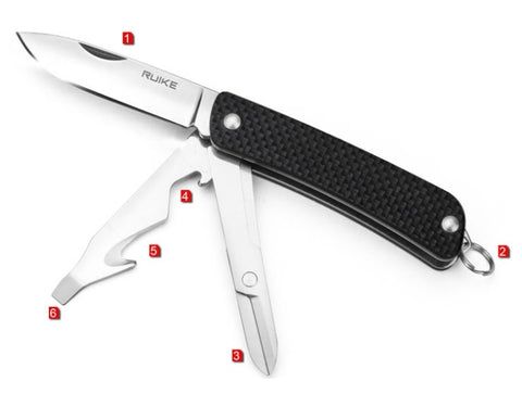 Ruike S31 Small Multifunction Knife with 6 functions