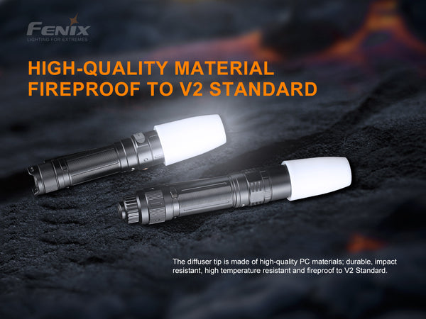 Fenix A0D S V2.0 mini diffuser tip with high quality material.