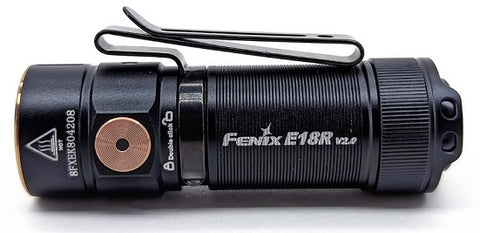 Products Fenix E18R V2.0 Ultra Compact High Performance EDC Flashlight