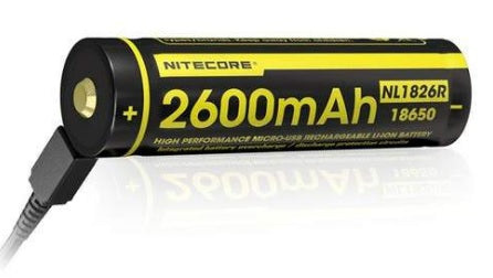 Nitecore NL1826R lithium battery