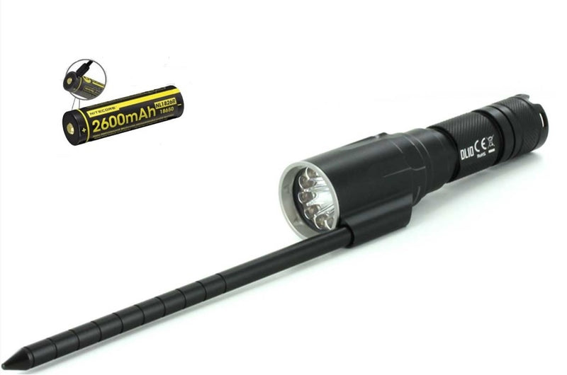 Nitecore DL10 Diving light with 18650 NL1826R Battery