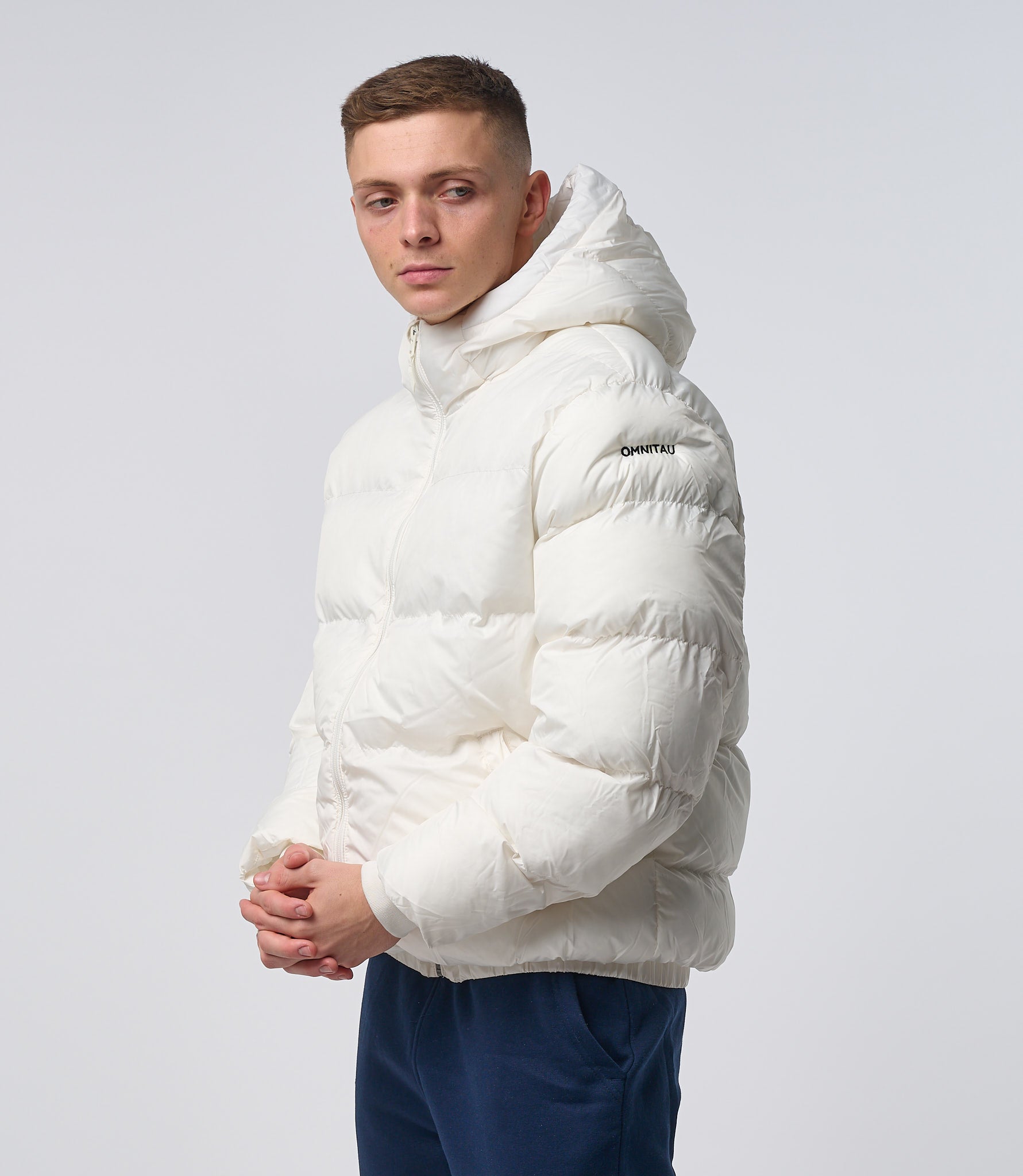 Mens on sale white puffer