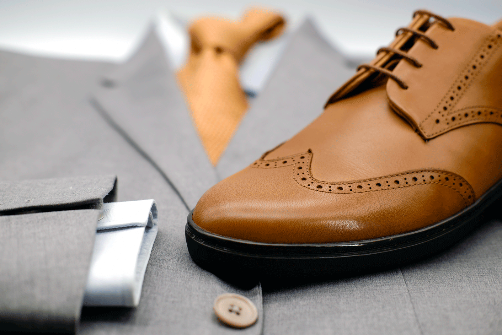 The Wingtip Sneaker | Vintage Tan 