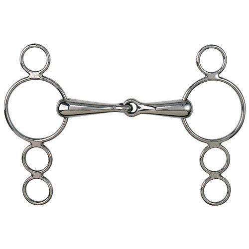 Picture of Equisteel SS Dutch Gag with Four Rings 13.5cm