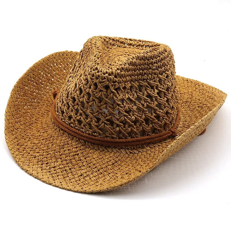 Picture of Raffia Woven Cowboy Hat