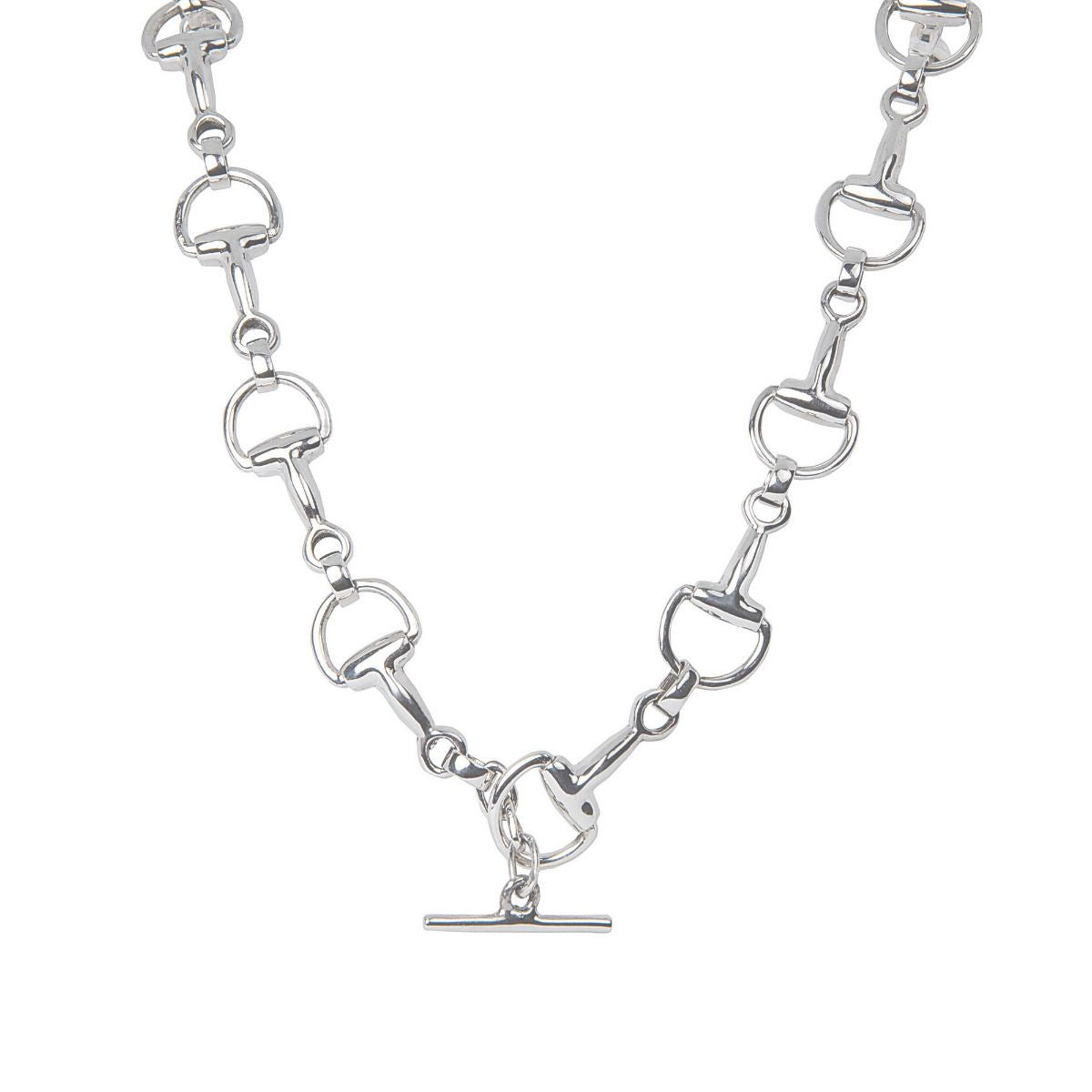 Picture of Sterling Silver Snaffle Bit Fob Chain