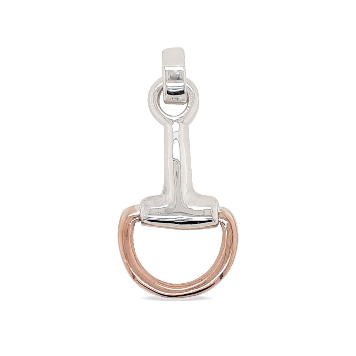 Picture of Rose Gold Snaffle Pendant