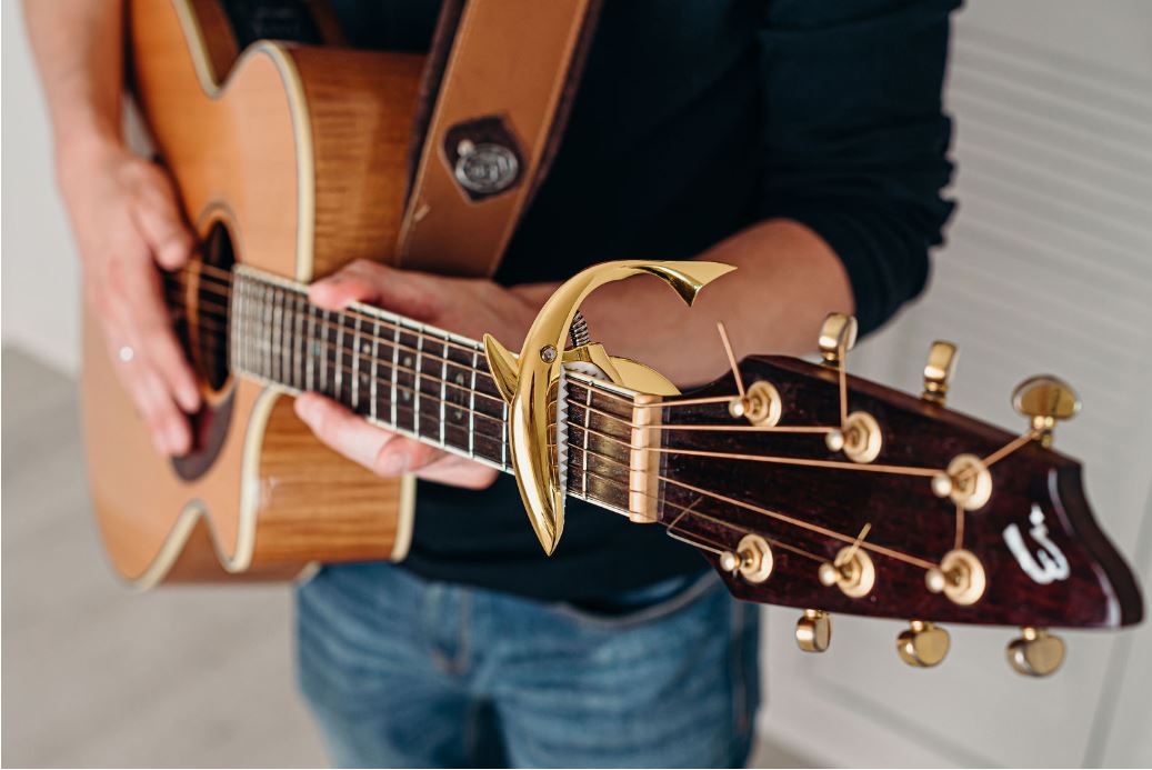 shark capo guitar