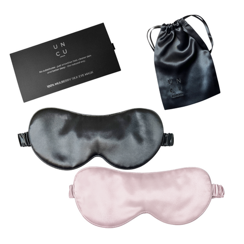 mulberry silk sleep mask gift set his and hers