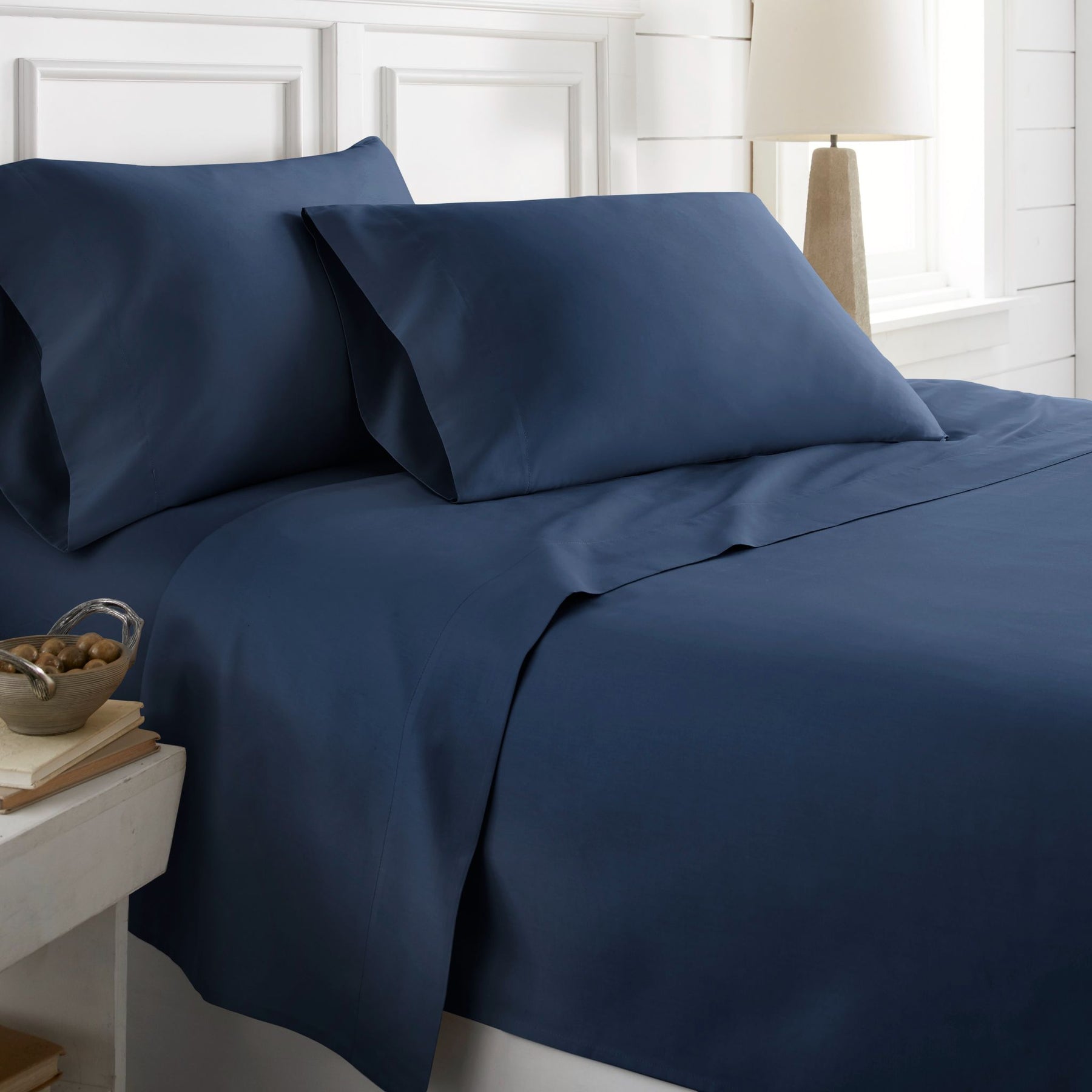 100% Cotton 400 Thread Count Bed Sheet Set – Mellanni