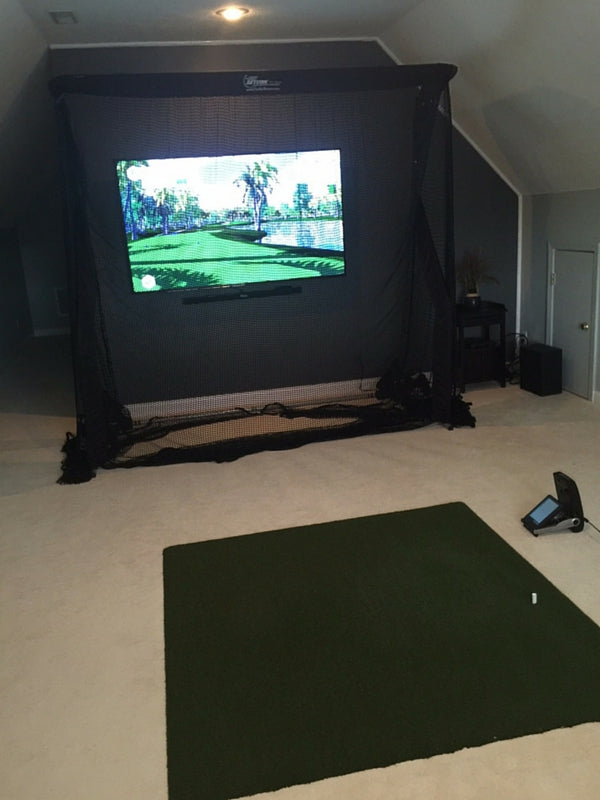 Kurt Cummings Home Golf Room