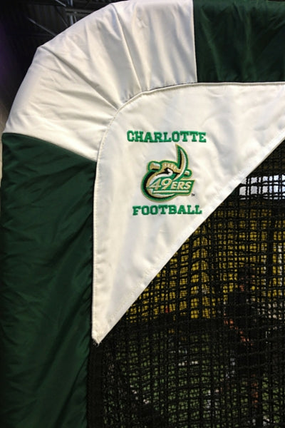 UNC Charlotte Football Custom Kicking Net