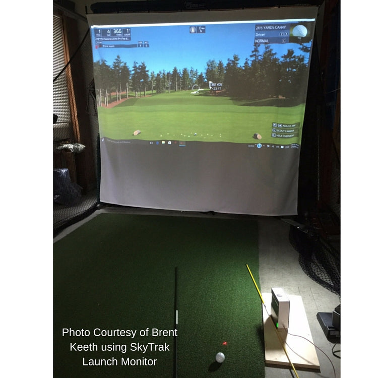 Pro Series Simulator Golf Screen