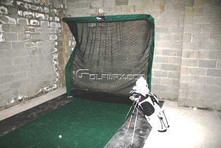 Dewey Basement Golf Net Photo