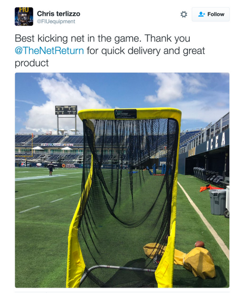 Florida International University - Football Kicking Net