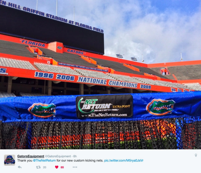 Florida State Football Kicking Net