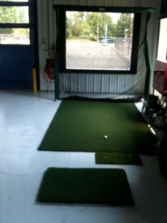 Harold Farley Golf Net in Garage