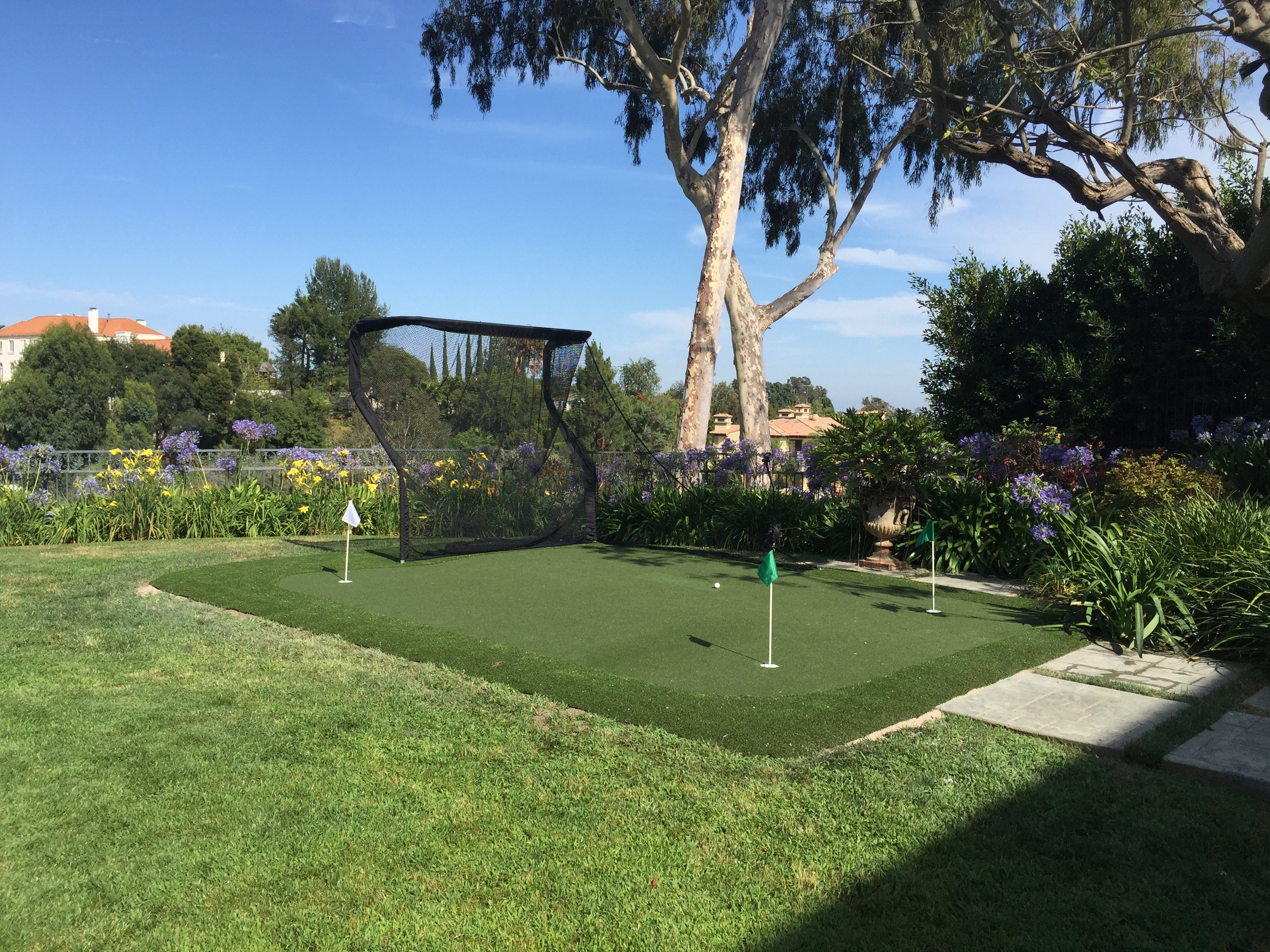 Backyard Golf Net Photo