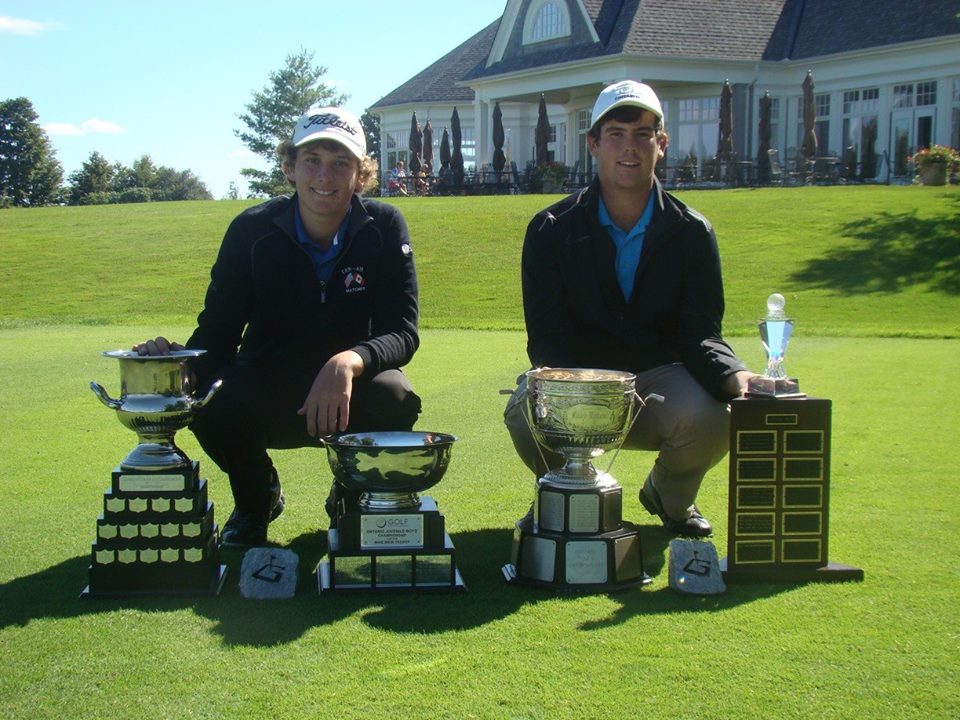 Jake and Sam McNulty - Golf Major Champs 2013