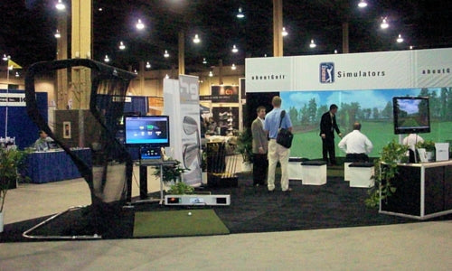 About Golf Simulator Booth 2009 PGA Show