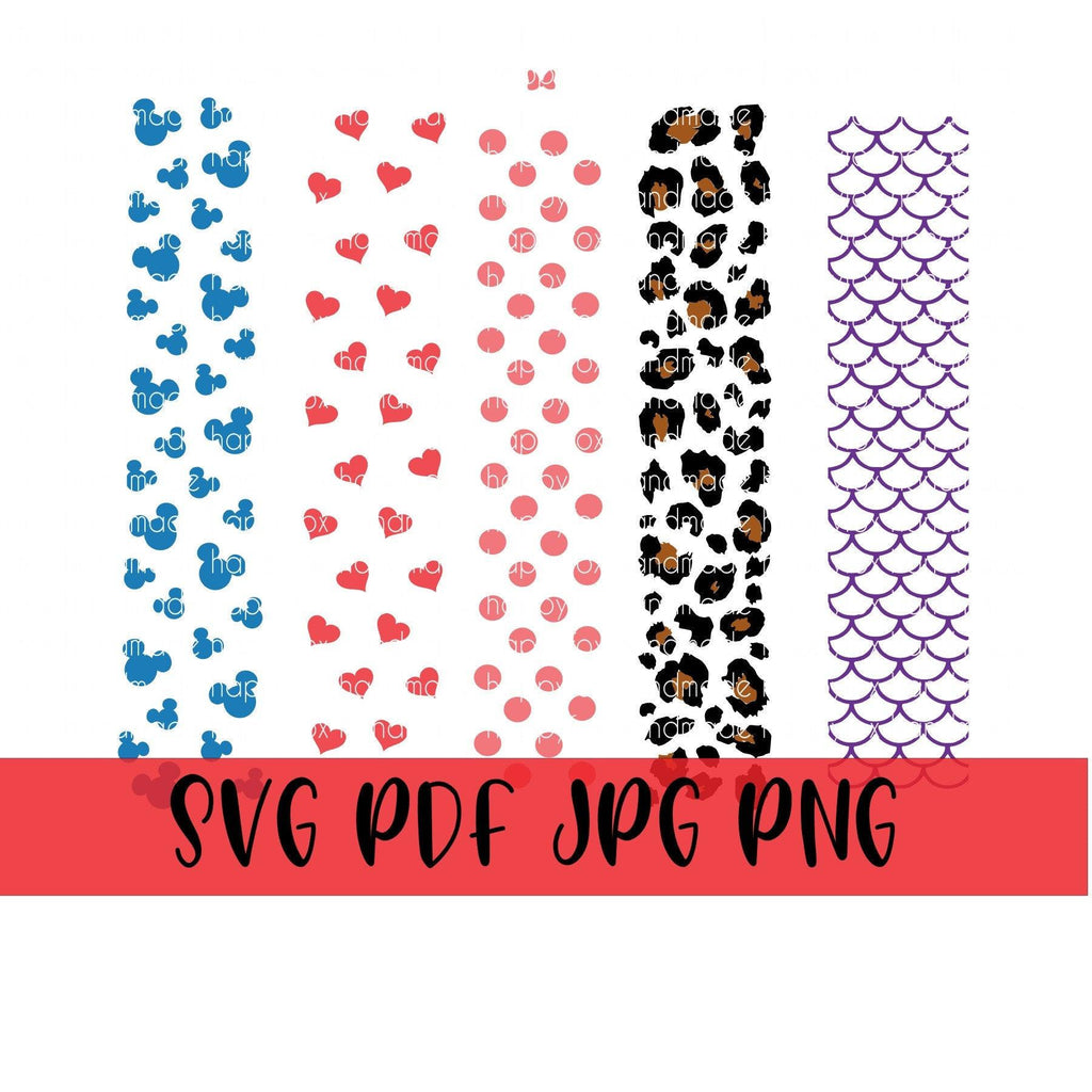 Glitter Pen Box Single SVG File – Simply Crafty SVGs