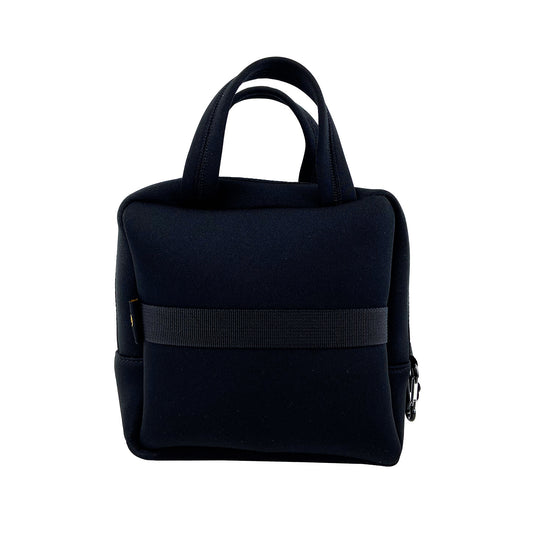 Neoprene Shoulder Bag Black/Gold NS